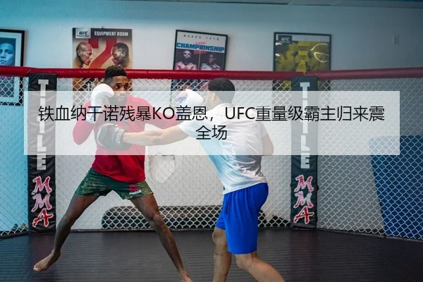 铁血纳干诺残暴KO盖恩，UFC重量级霸主归来震全场